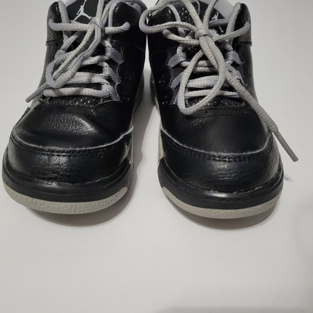 Nike Air Jordan Flight Origin 2 Toddler Size 9C Black, White, and Wolf Grey - Picture 7 of 10